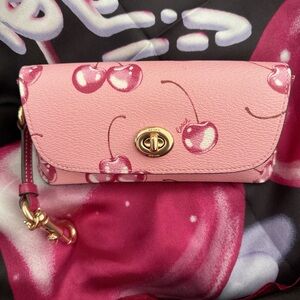 Coach Cherry Sunglass Case